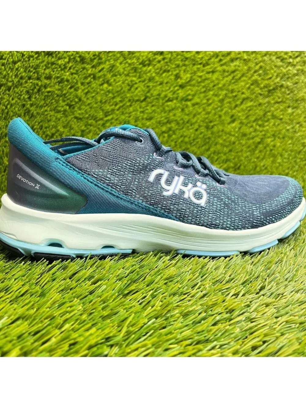 Ryka Devotion X Womens Size 9.5 Blue Athletic Running Walking Shoes Sneakers